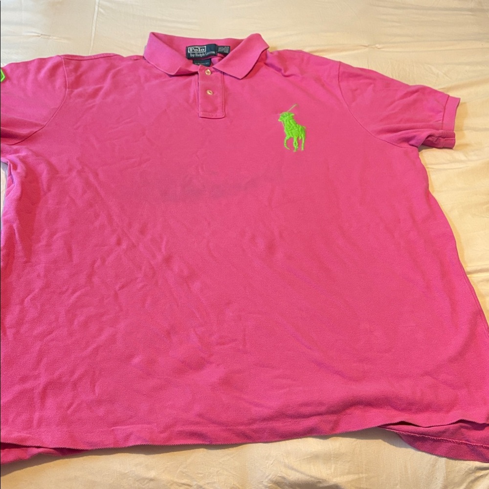 Ralph Lauren Pink Polo Shirt